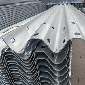 Fabricants de garde-corps en fonte lourde, structure en acier, garde-corps d'autoroute à deux vagues, poutres en W personnalisées, barrière de sécurité routière - Product Image 1