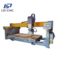 Máquina de Tallado y Corte de Piedra CNC 3D Automática de Fábrica China, Nueva, de Alta Eficiencia con Motor de Husillo de 11kw