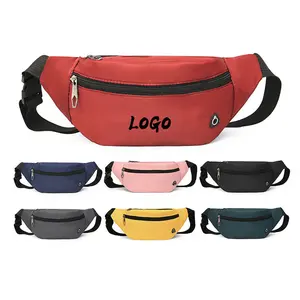 Fanny Middle Yellow Wholesale Women And Men Crossbody Bag Waist Bag Lightweight Running Custom Print Fanny Pack