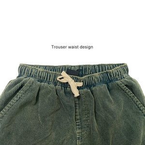 Wholesale 100% Cotton Corduroy <b>Shorts</b> for <b>Men</b> With <b>5</b> <b>Inch</b> <b>Inseam</b>, Baggy Casual Fashion <b>Shorts</b> - Product Image 4