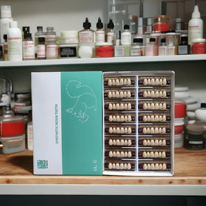 Résine plastique synthétique Lyaron, acrylique, dents artificielles manuelles, certifiées CE, classe II, consommables dentaires avec une durée de conservation de 3 ans - Product Image 3