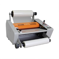 FM380 Prix le plus bas, machine à plastifier à chaud et à froid pour papier A3 de 360 mm