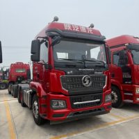 Camion tracteur diesel Shacman M3000S 6x4 d'occasion à bas prix avec suspension pneumatique et caméra arrière pour le marché d'Afrique et d'Asie centrale
