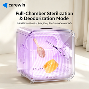 Caixa de Secagem para Animais de Estimação <span class=keywords><strong>70L</strong></span>, Grande Capacidade, Baixo Ruído, Secador Rápido para Cães no Banheiro - Product Image 4