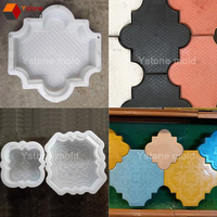 Moule professionnel en plastique durable pour pavés de ciment et allées, vente en gros d'usine