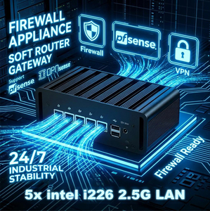 มินิพีซีเชิงพาณิชย์ประสิทธิภาพสูง พร้อม Intel Core i71355U DDR5 4800MHz 5x 2.5G LAN ระบบระบายความร้อนอัจฉริยะ รองรับ Windows 11 Pro - Product Image 6