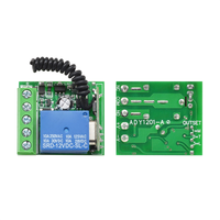 Module de relais de télécommande sans fil RF, carte de circuit de télécommande pour volet roulant DC12V 315/433MHZ