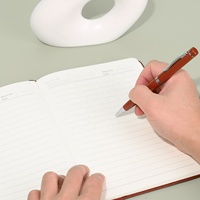 Werbegeschenkartikel Maßgefertigtes Executive Premium VIP A5 Notizbuch mit Stift und Kartenhalter Thanksgiving Firmen-Geschenkset