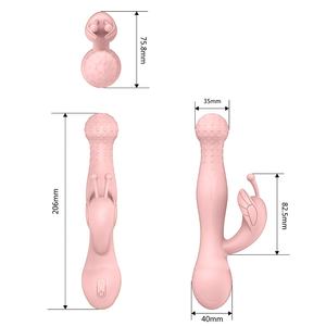 Vibrator Elektrik Pintar Bentuk Peluru, Rechargeable, Diskrit, Lucu, dengan Getaran dan Sengatan Listrik, Mainan Seks Dewasa - Product Image 3