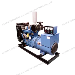 Slient Generator Engine Diesel Starter 2 Cylinder Air Cooled Diesel Generator Open Type Semi Trailer