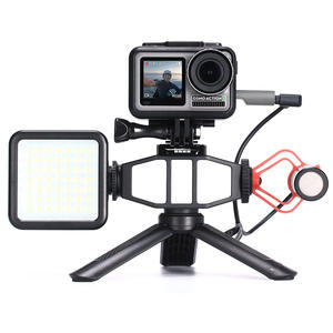 Soporte VIJIM OSMO ACTION para Vlog, para Cámara <span class=keywords><strong>GoPro</strong></span>, Micrófono, Luz de Relleno, Accesorios - Product Image 2