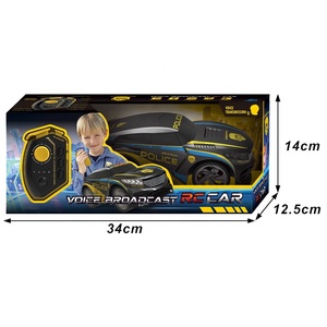 Meilleure vente 2.4Ghz voiture de police jouet avec commande vocale peut changer de commande vocale jouet voiture enfants Rc jouet avec son léger - Product Image 4