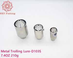 SXY FISHING NUEVO 2026 Señuelo de curricán de metal Señuelos de juego grande Cebo de pesca King Size Señuelo Cebo de cabeza de acero inoxidable 7,4 OZ <span class=keywords><strong>D103S</strong></span> 210g - Product Image 2