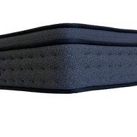 Matelas premium ressort Bonnel résistant, mousse haute densité respirante, anti-acariens pour dormeurs latéraux