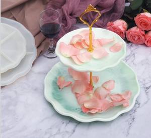 Multi-design Cake Stand in resina stampi vassoio <span class=keywords><strong>fai</strong></span> <span class=keywords><strong>da</strong></span> <span class=keywords><strong>te</strong></span> resina epossidica stampo <span class=keywords><strong>per</strong></span> la produzione di Cupcake piatto <span class=keywords><strong>da</strong></span> Dessert Stand <span class=keywords><strong>da</strong></span> portata - Product Image 3
