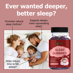 Factory Direct Sleep Gummies with Total Carbohydrate Supporting The Natural Support Restful Sleep Melatonin Gummies - Product Image 4