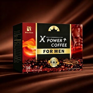 กาแฟวินส์ทาวน์ เอ็กซ์ พาวเวอร์ สำหรับผู้ชาย กาแฟสำเร็จรูป 16 ซอง ช่วยลดความเหนื่อยล้า เพิ่มพลังงาน ควบคุมระดับคาเฟอีน กาแฟเสริมอาหาร - Product Image 1