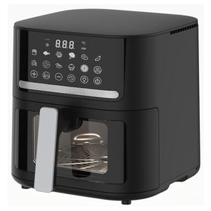 Freidora de Aire Inteligente de 6L con Ventanas de Vidrio, Freidora de Aire Digital de Acero Inoxidable, Horno Freidora de Aire sin Aceite - Product Image 4