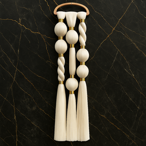 Boho Textile Fil Tissé Sphéricité Boule Macramé Bulle Tenture Art Design Décoration de La Maison Décoration Murale De <span class=keywords><strong>Luxe</strong></span> pour Salon - Product Image 3