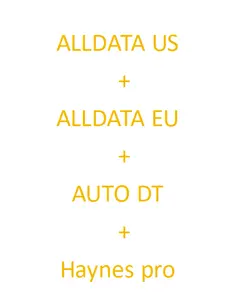 El más nuevo 2024 Alldata Auto data Haynes Pro 4 en 1 Taller en línea Software de reparación de automóviles Datos automáticos Actualizaciones automáticas Inicio de sesión en el sitio web