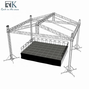 Sistema de Estructura de Aluminio para Eventos al Aire Libre, Estructura de Techo para Conciertos de Doble Capa, Portátil, Resistente - Product Image 5