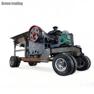 <span class=keywords><strong>PE500X750</strong></span> 100 T/H Rock Granite Mobile tragbare Steinkalkstein-Zerkleinerung maschine Preis Backen brecher mit Förderer und Zuführung - Product Image 1