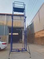 Elektrikli Kaldırma İskelesi, İç ve Dış Mekan Kullanımı için Uzaktan Kumandalı Mobil Yükseltilebilir Çalışma Platformu