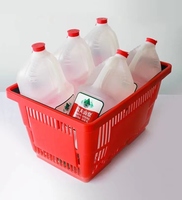 Panier d'Achat Suspendu Populaire en Plastique avec Poignée pour Supermarché et Buanderie