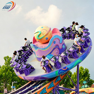 Manège UFO Volant Rotatif Attrayant pour Adultes, Équipement de Parc d'Attractions Extérieur, <span class=keywords><strong>Jeu</strong></span> de Fête Foraine à Vendre - Product Image 4