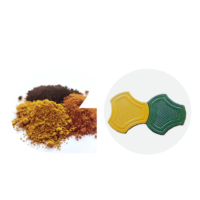 Colorants pour béton pigment de couleur de ciment oxyde de fer