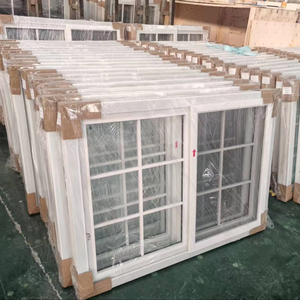 Fenêtre coulissante en <span class=keywords><strong>PVC</strong></span> à prix d'usine, double vitrage trempé, économie d'énergie, isolation thermique, avec fenêtre pour appartement - Product Image 1