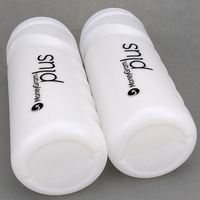 Échantillon gratuit Nouveau Sac d'eau pliable 300-400 ml pour extérieur, Gourde souple à presser portable pour le sport, la course à pied et l'hydratation