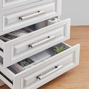 Luxury Aluminium Alloy Pulls Furniture Handles Modern Cupboard Dresser Wardrobe Cabinet <strong>Door</strong> Pull Handles - Product Image 6