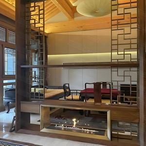 Cheminée <span class=keywords><strong>bio</strong></span>éthanol linéaire moderne de fabrication chinoise professionnelle, support en acier <span class=keywords><strong>pour</strong></span> bûches, télécommande, utilisation intérieure, hôtel - Product Image 3