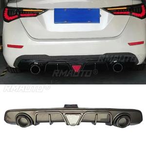 <b>For</b> Nissan Sylphy 14th Gen 2020-2022 Body Kit Rear Exhaust Pipe Tail Muffler Tip Rear Splitter <b>Diffuser</b> <b>Car</b> Accessories - Product Image 1
