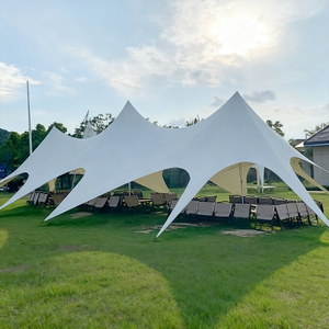 Tienda de Campaña YG Sky con Forma de Mariposa, Tres Picos, para Acampar, Impermeable, Bloquea el Sol, Toldo Gigante de Poliéster, para 6-8 Personas, para Todas las Exposiciones - Product Image 3