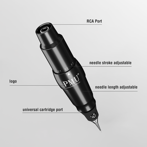 Profesional PMU 2 a 3,5 MM Desechable Aguja Trazo Maquillaje permanente Rotary Tattoo Pen Gun Machine - Product Image 3