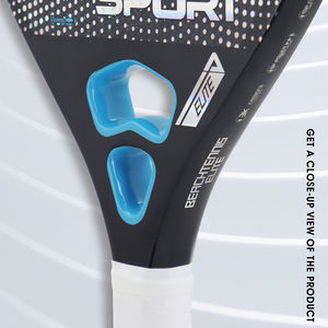AMA SPORT Offre Spéciale Fabricant professionnel Raquette de <span class=keywords><strong>tennis</strong></span> de plage en fibre de carbone 3K avec logo personnalisé de haute qualité - Product Image 3