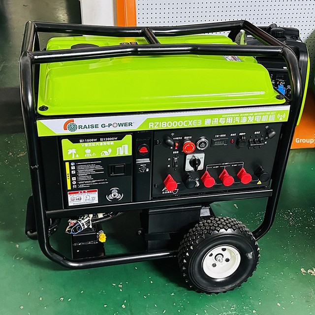 12kw Gasoline Generator Electric Start 230V/400V Dual Voltage Equal Power  50Hz
