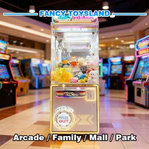 Fancy Toysland Arcade <b>Claw</b> Crane <b>Machine</b>-LED Lighted Coin Operated Metal Plush Toy Catcher for <b>Game</b> Rooms & Malls Gift - Product Image 2