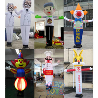 XIXI JOUETS Air Dancer Poupée dansante gonflable 3m de haut mains ondulées publicité gonflables