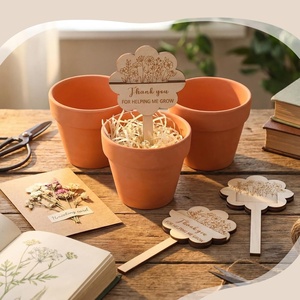Regalos de Graduación Personalizados para Maestros, Ramo de Tarjetas de Regalo, Macetas de Terracota de 4.7 Pulgadas con Tarjeta de Agradecimiento por Ayudarme a Crecer - Product Image 2