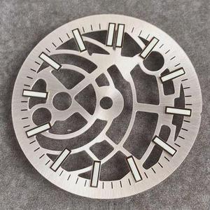 28.5mm Squelette Cadran <span class=keywords><strong>Montre</strong></span> Style Classique Étanche En Acier Inoxydable NH70 NH72 <span class=keywords><strong>Calibre</strong></span> pour <span class=keywords><strong>Montre</strong></span> Classique - Product Image 1