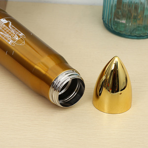 Hot Bán Đôi Tường Thép Không Gỉ Chân Không Cách Nhiệt Cup Thermos Đạn Chai Đạn Cốc - Product Image 3