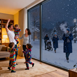 <span class=keywords><strong>Film</strong></span> <span class=keywords><strong>d</strong></span>'isolation thermique unidirectionnel effet miroir pour vitres de bâtiments et de maisons : protection UV, intimité, maintien de la chaleur en hiver, économie <span class=keywords><strong>d</strong></span>'énergie - Product Image 2