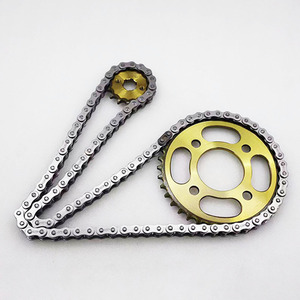 CG125/ Pearl River /XF125 <span class=keywords><strong>bonheur</strong></span>/ensemble chaîne/moto grand et petit pignon <span class=keywords><strong>dent</strong></span>é chaîne accessoires de moto - Product Image 3