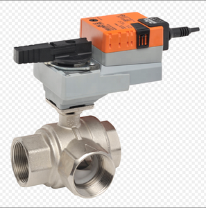 วาล์วบอลทองเหลือง 3 ทาง ขนาด 1/2 นิ้ว รุ่น B313B+TR24-SR-T US รองรับแรงดัน 600 PSI พร้อมตัวกระตุ้น - Product Image 6