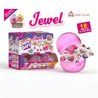 Petite boîte surprise d'angle, machine à capsules Gashapon, jouet en capsule, kit de bijoux DIY, jouet de beauté, kit de nail art pour filles, cadeau promotionnel pour enfants