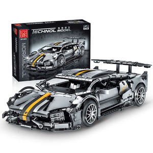 Mork 023015-1 Lambor Bat <span class=keywords><strong>Auto</strong></span> da Corsa 1:14, Modellino <span class=keywords><strong>Auto</strong></span> Giocattolo DIY, Veicolo Tecnologico, Blocchi da Costruzione per Bambini - Product Image 6