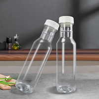 Bouteille en plastique PET transparente de qualité alimentaire personnalisée de 350 ml, emballage rond pour boissons et jus de fruits avec couvercle inviolable